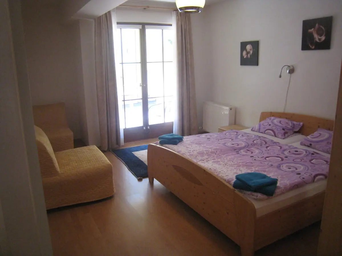 Slaapkamer, appartement, vakantiewoning Tsjechie
