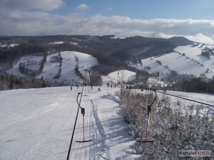 skigebied petrikovice naast perceel