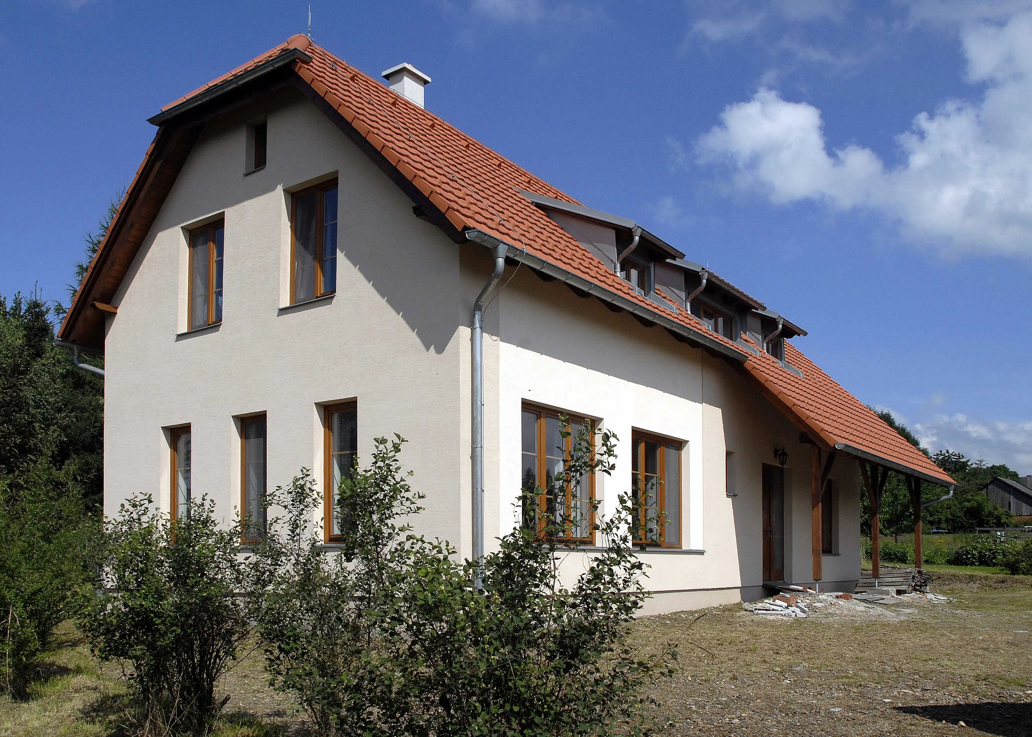 nieuwe dorpsvilla, 4-5 slaapkamers, Vysocina, Hlinsko, Tsjechië.