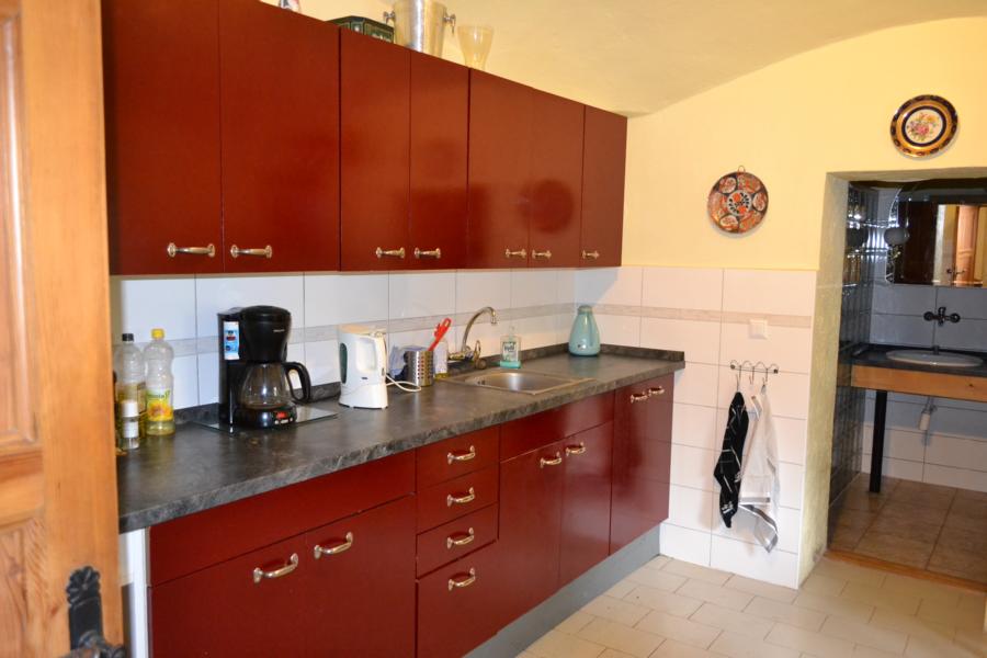 Keuken huis Vernerovice, Tsjechie.