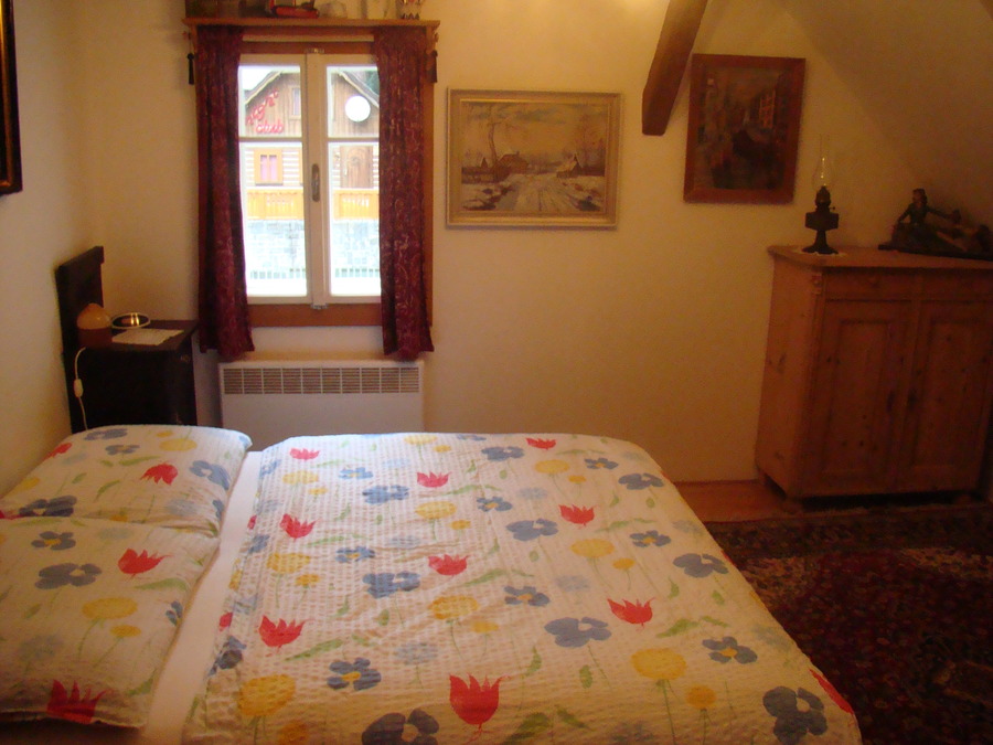Slaapkamer, pension of B&B, Tsjechie.